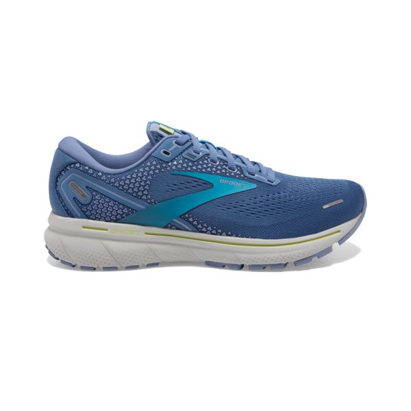 Brooks Ghost 14 Women\'s Road Running Shoes Blue White | ZA-ZNY056421