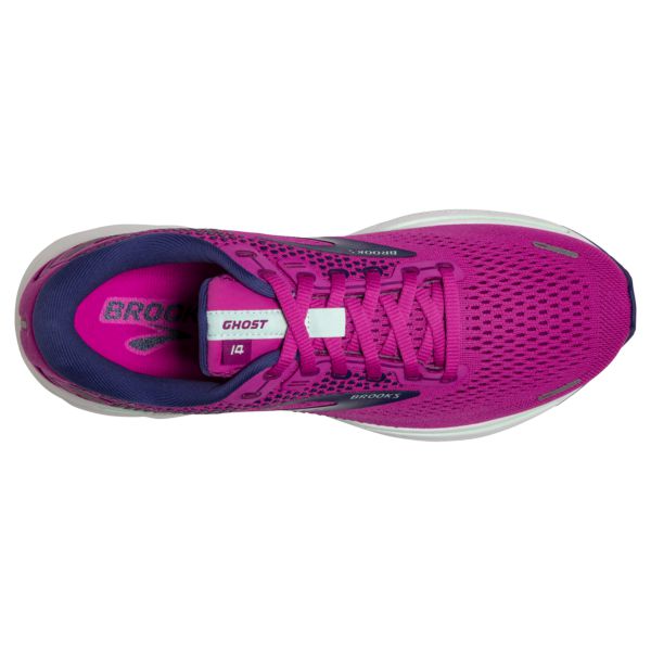 Brooks Ghost 14 Women's Road Running Shoes Purple Red White | ZA-ZTI063725