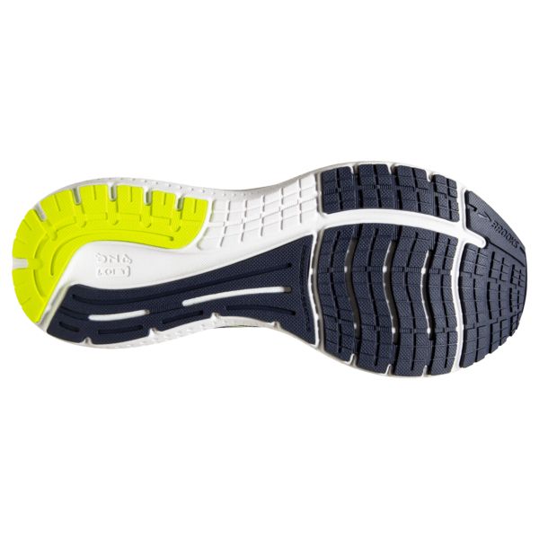 Brooks Glycerin 19 Men's Road Running Shoes Navy Blue Yellow | ZA-VTU820471