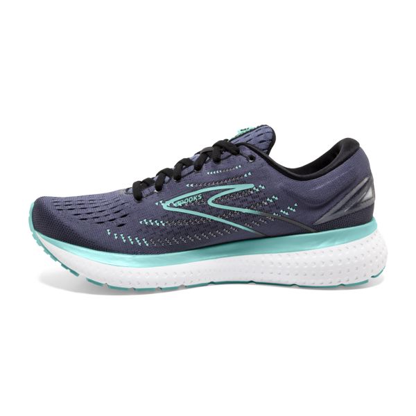 Brooks Glycerin 19 Women's Road Running Shoes Black Blue Green | ZA-CFV325647