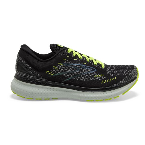 Brooks Glycerin 19 Women\'s Road Running Shoes Black Yellow Grey | ZA-DER038971