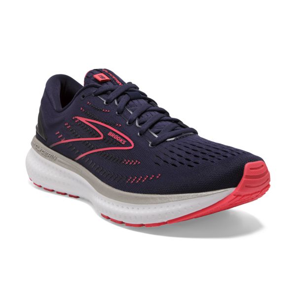 Brooks Glycerin 19 Women's Road Running Shoes Navy Pink White | ZA-ESD691370