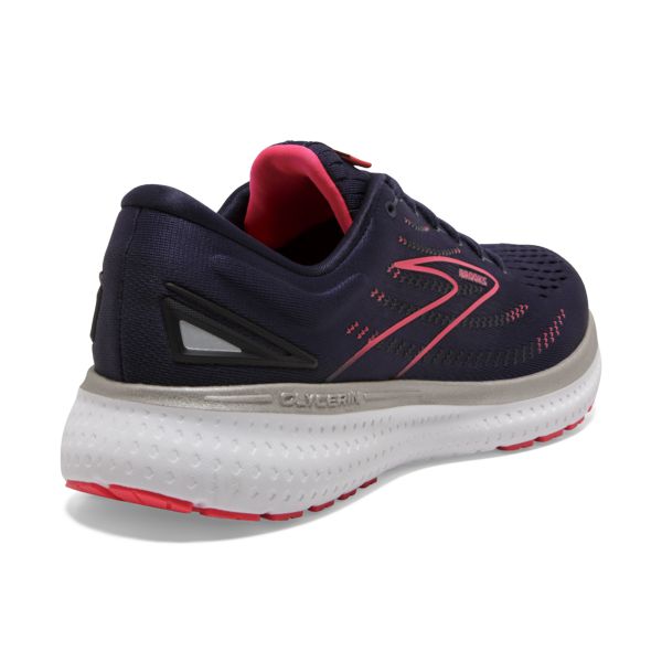 Brooks Glycerin 19 Women's Road Running Shoes Navy Pink White | ZA-ESD691370