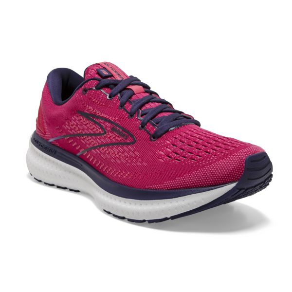 Brooks Glycerin 19 Women's Road Running Shoes Red Purple White | ZA-EZG170295