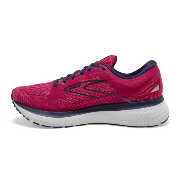 Brooks Glycerin 19 Women's Road Running Shoes Red Purple White | ZA-EZG170295