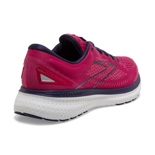 Brooks Glycerin 19 Women's Road Running Shoes Red Purple White | ZA-EZG170295