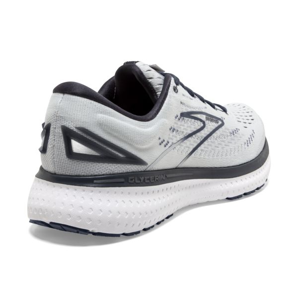 Brooks Glycerin 19 Women's Road Running Shoes Grey White | ZA-GOD527349