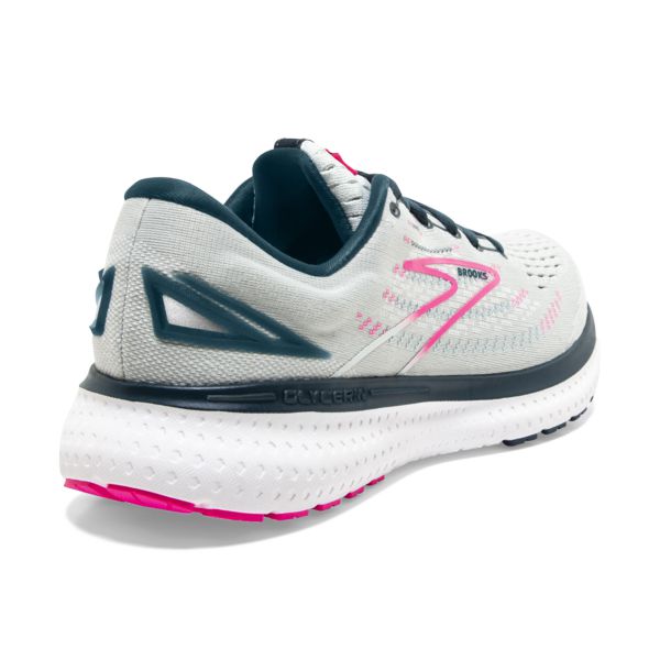 Brooks Glycerin 19 Women's Road Running Shoes Grey Navy Pink | ZA-QMX916472