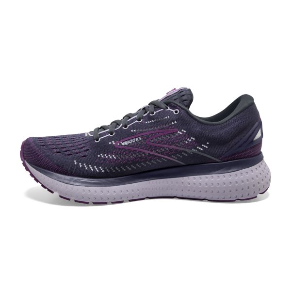 Brooks Glycerin 19 Women's Road Running Shoes Purple Black White | ZA-TFQ095721