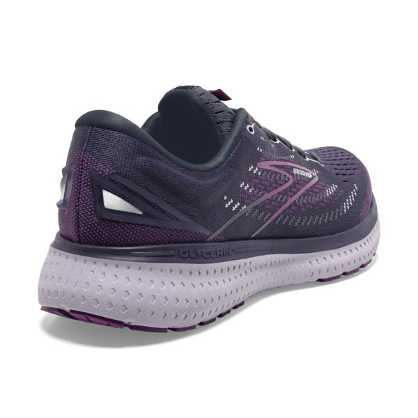 Brooks Glycerin 19 Women's Road Running Shoes Purple Black White | ZA-TFQ095721