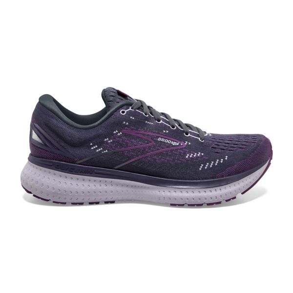 Brooks Glycerin 19 Women\'s Road Running Shoes Purple Black White | ZA-TFQ095721