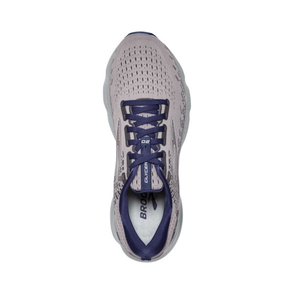 Brooks Glycerin 20 Men's Road Running Shoes Grey Blue | ZA-TEY431789