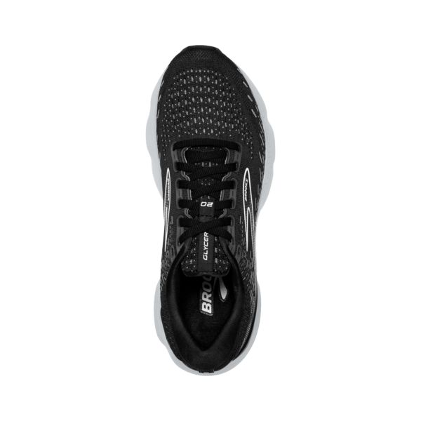 Brooks Glycerin 20 Women's Road Running Shoes Black White Grey | ZA-SPG246189