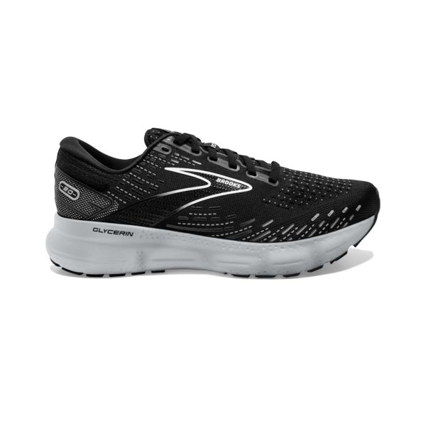 Brooks Glycerin 20 Women\'s Road Running Shoes Black White Grey | ZA-SPG246189