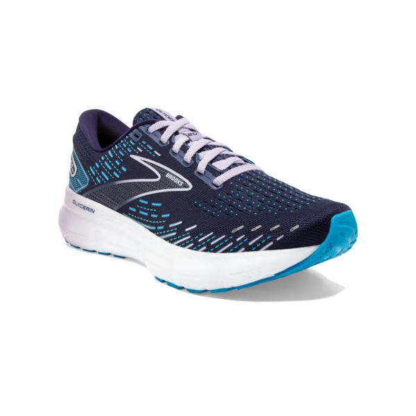 Brooks Glycerin 20 Women's Road Running Shoes Navy Blue White | ZA-ZBE291540