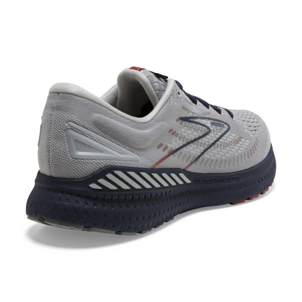 Brooks Glycerin GTS 19 Men's Road Running Shoes Grey Navy Brown | ZA-WYN472869