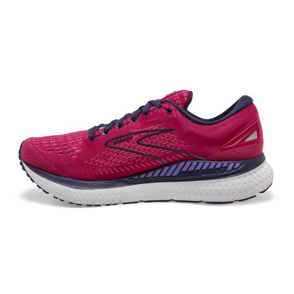 Brooks Glycerin GTS 19 Women's Road Running Shoes Red Purple White | ZA-GQB901625