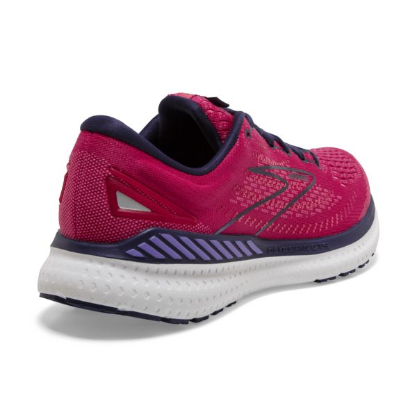 Brooks Glycerin GTS 19 Women's Road Running Shoes Red Purple White | ZA-GQB901625