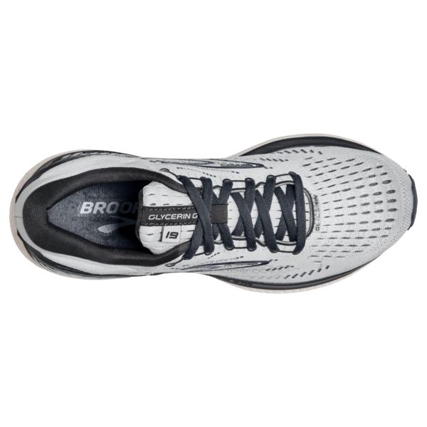 Brooks Glycerin GTS 19 Women's Road Running Shoes Grey White | ZA-WTF748321