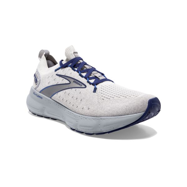 Brooks Glycerin StealthFit 20 Men's Road Running Shoes Grey Blue | ZA-RTY124389