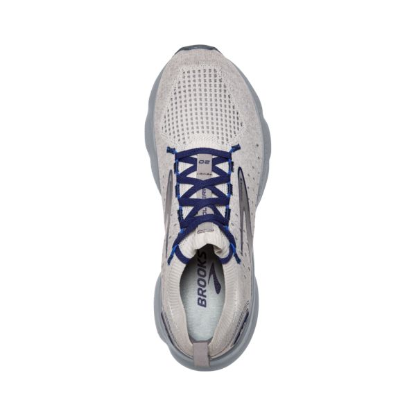 Brooks Glycerin StealthFit 20 Men's Road Running Shoes Grey Blue | ZA-RTY124389