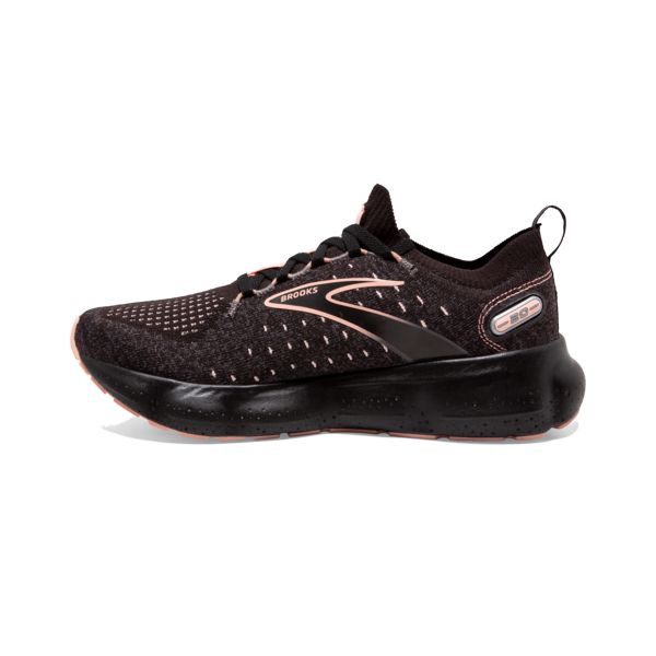 Brooks Glycerin StealthFit 20 Women's Road Running Shoes Black Coral | ZA-MLS905347