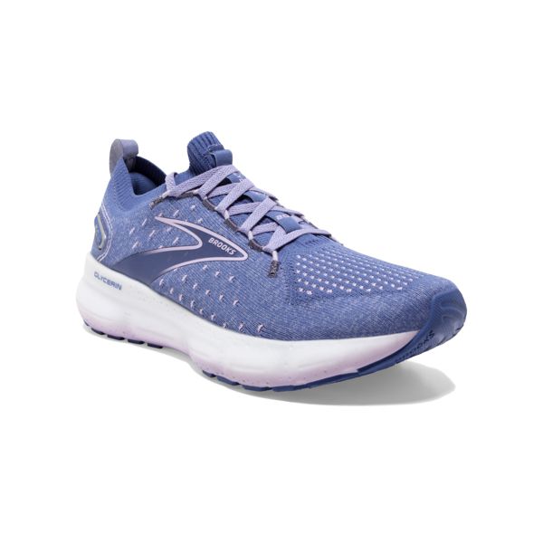 Brooks Glycerin StealthFit 20 Women's Road Running Shoes Blue White | ZA-MWA825764