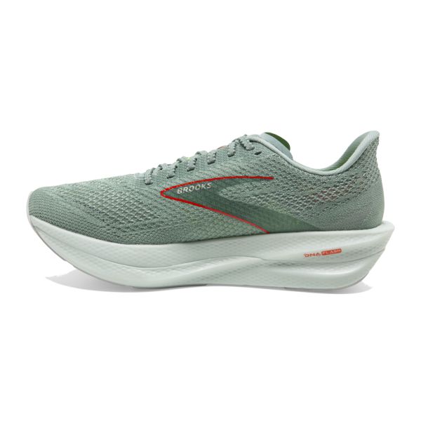 Brooks Hyperion Elite 3 Men's Road Running Shoes Green Orange | ZA-RGZ721540