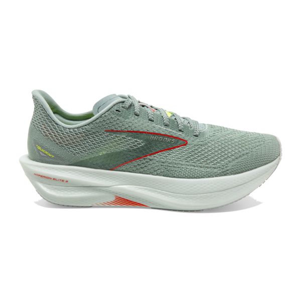 Brooks Hyperion Elite 3 Men\'s Road Running Shoes Green Orange | ZA-RGZ721540