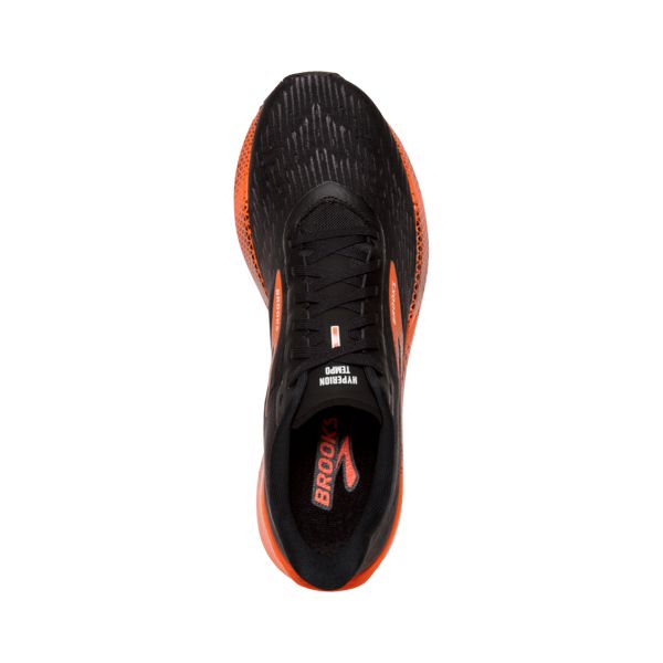 Brooks Hyperion Tempo Men's Road Running Shoes Black Orange | ZA-HXM564821