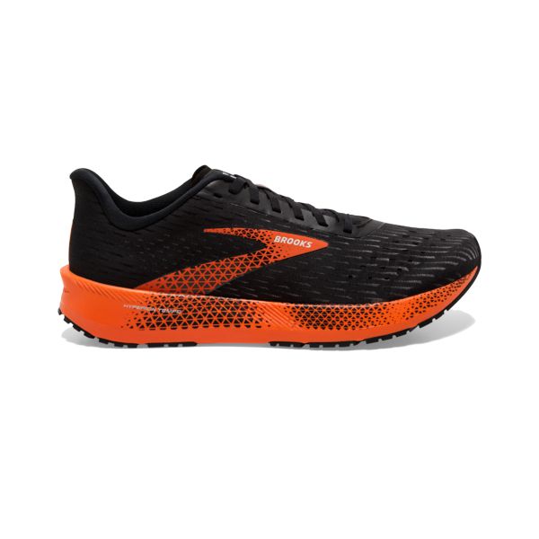 Brooks Hyperion Tempo Men\'s Road Running Shoes Black Orange | ZA-HXM564821