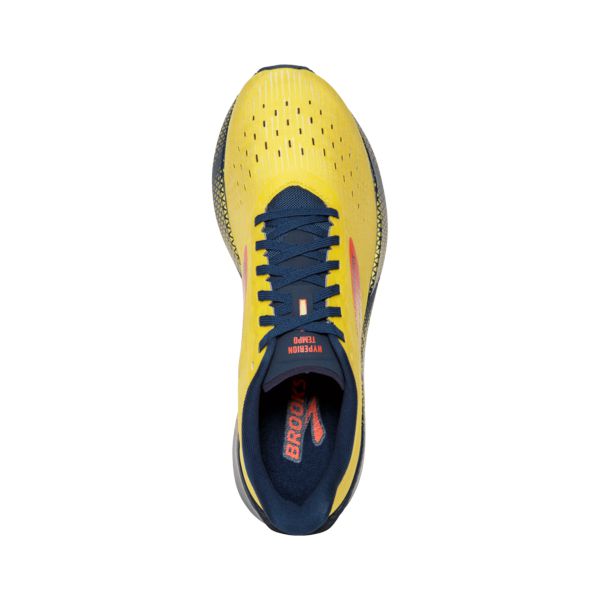 Brooks Hyperion Tempo Men's Road Running Shoes Yellow Blue Red | ZA-JUY716204