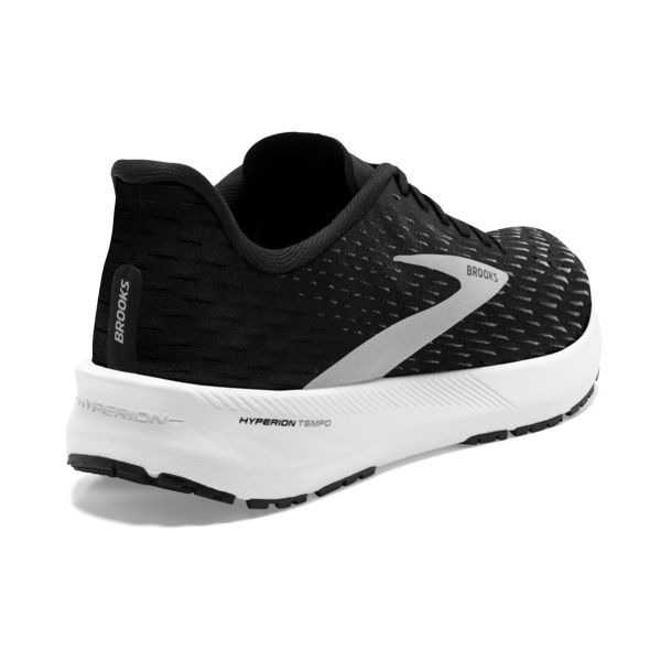 Brooks Hyperion Tempo Men's Road Running Shoes Black Silver White | ZA-MRY745920