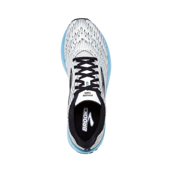 Brooks Hyperion Tempo Men's Road Running Shoes White Black Blue | ZA-TLD963105