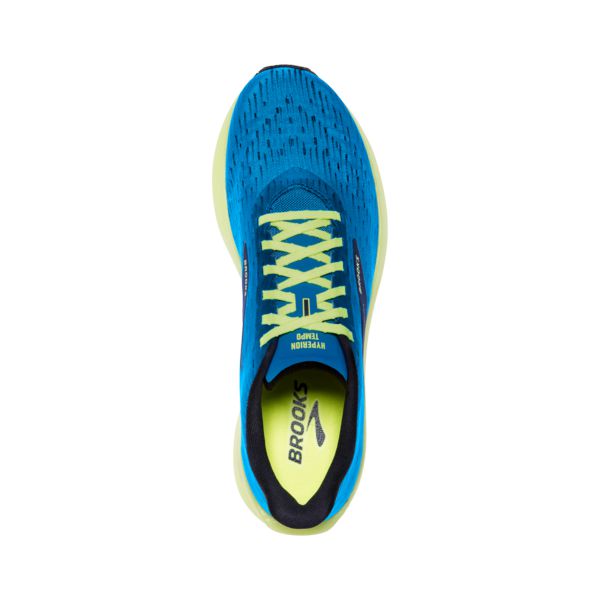 Brooks Hyperion Tempo Men's Road Running Shoes Blue Black Yellow | ZA-YMS450726