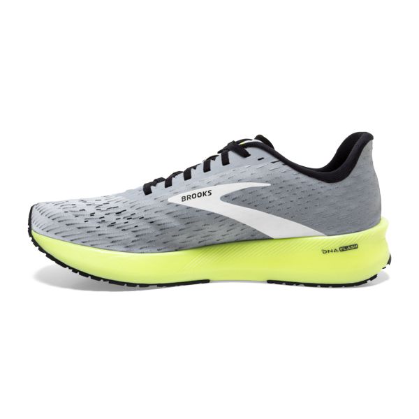 Brooks Hyperion Tempo Men's Road Running Shoes Grey Black Yellow | ZA-ZTD421378