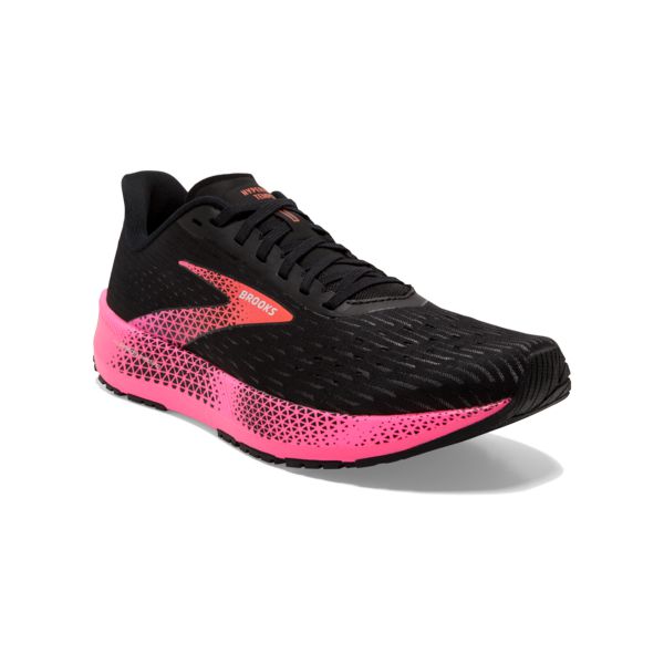 Brooks Hyperion Tempo Women's Road Running Shoes Black Pink | ZA-AKS934086