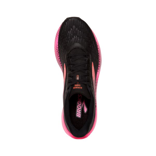 Brooks Hyperion Tempo Women's Road Running Shoes Black Pink | ZA-AKS934086