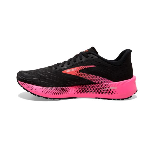 Brooks Hyperion Tempo Women's Road Running Shoes Black Pink | ZA-AKS934086