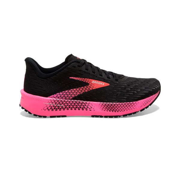 Brooks Hyperion Tempo Women\'s Road Running Shoes Black Pink | ZA-AKS934086