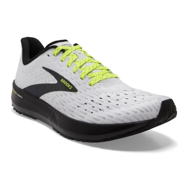 Brooks Hyperion Tempo Women's Road Running Shoes White Yellow Black | ZA-ZOU214708