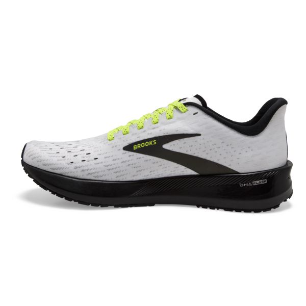 Brooks Hyperion Tempo Women's Road Running Shoes White Yellow Black | ZA-ZOU214708