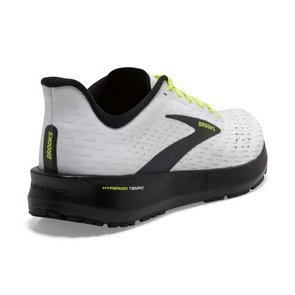 Brooks Hyperion Tempo Women's Road Running Shoes White Yellow Black | ZA-ZOU214708