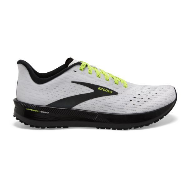 Brooks Hyperion Tempo Women\'s Road Running Shoes White Yellow Black | ZA-ZOU214708