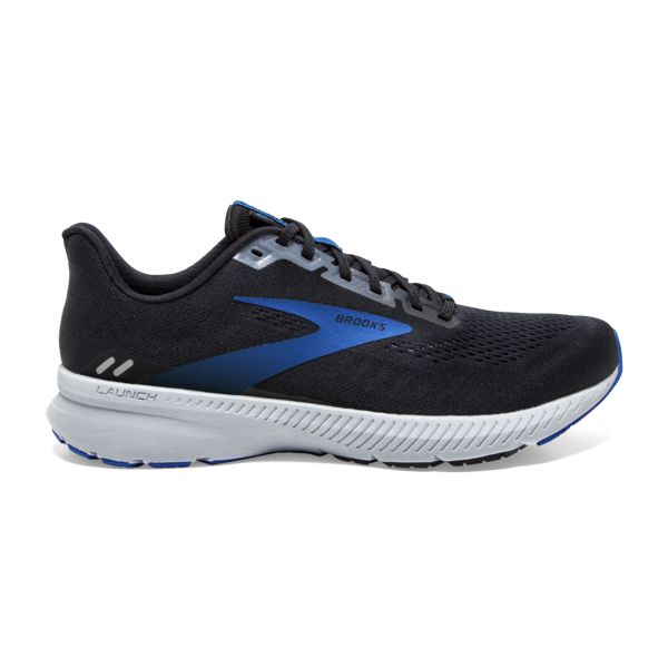 Brooks Launch 8 Men\'s Road Running Shoes Black Grey Blue | ZA-PSG140329