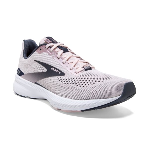 Brooks Launch 8 Women's Road Running Shoes Pink Blue White | ZA-BHP908423