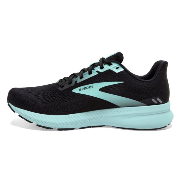 Brooks Launch 8 Women's Road Running Shoes Black Blue | ZA-DQM235649