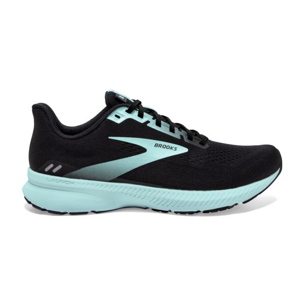 Brooks Launch 8 Women\'s Road Running Shoes Black Blue | ZA-DQM235649