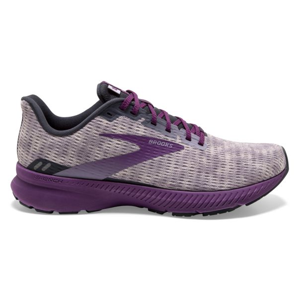 Brooks Launch 8 Women\'s Road Running Shoes Grey Purple | ZA-RQK982657