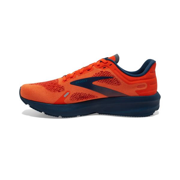 Brooks Launch 9 Men's Road Running Shoes Orange Navy | ZA-DLC629750